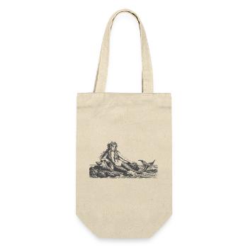 Mermaid by the Seashore - Gift Bag for Bottles - nature - Front