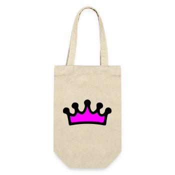 Krone Comic - Gift Bag for Bottles - nature - Front