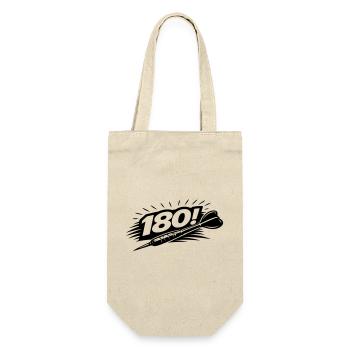 Darts 180 Dartpfeil - Geschenkbeutel für Flaschen - Natur - Vorne