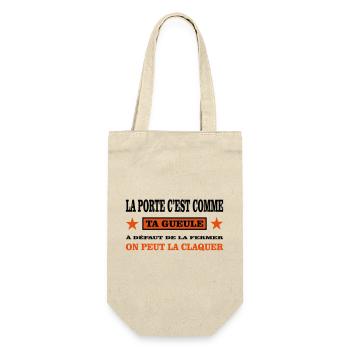 Shut up - Gift Bag for Bottles - nature - Front