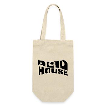 Acid House music logo design - Gift Bag for Bottles - nature - Front