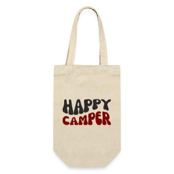 Happy Camper Print - Sac à bouteille - nature - Devant