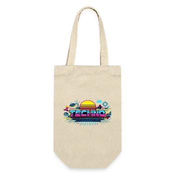 Neon Techno Horizon - Sac à bouteille - nature - Devant