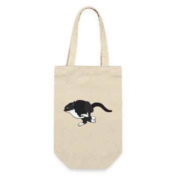 Midnight Leap Noir Katze - Geschenkbeutel für Flaschen - Natur - Vorne