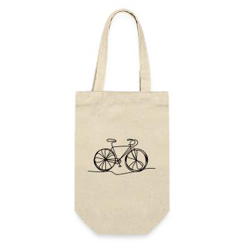 Bicycle Cycling Cyclist - Gift Bag for Bottles - nature - Front