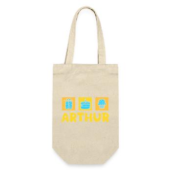 Arthur as a gift - Gift Bag for Bottles - nature - Front