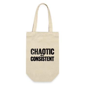 chaotic-but-consistent - Geschenkbeutel für Flaschen - Natur - Vorne