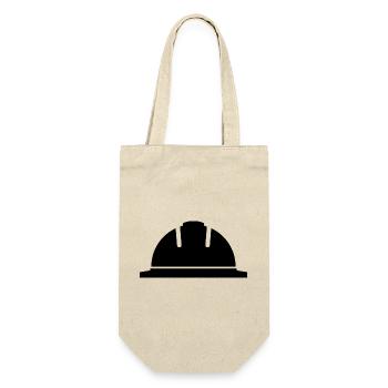 Hard hat - Gift Bag for Bottles - nature - Front