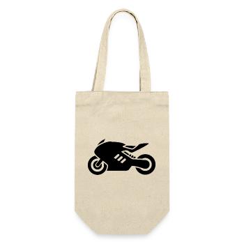 motorcycle - Gift Bag for Bottles - nature - Front