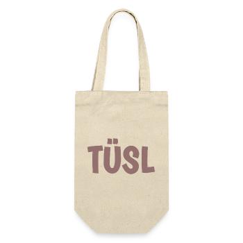 Tüsl name - Geschenkbeutel für Flaschen - Natur - Vorne
