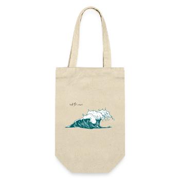 Ride the Wave - Gift Bag for Bottles - nature - Front