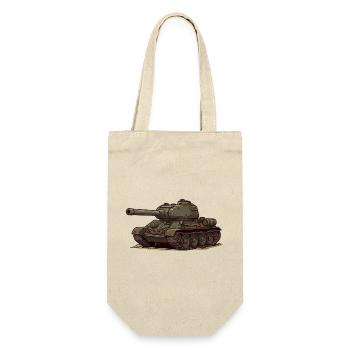 Illustration du char animé T-34 RCCX - Sac à bouteille - nature - Devant