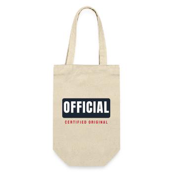 Barre officielle de lettrage - Équipe officielle - Sac à bouteille - nature - Devant