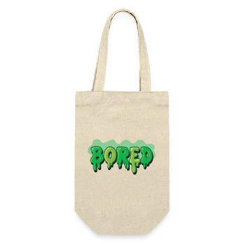 Graffiti Bored Slime Font - Gift Bag for Bottles - nature - Front
