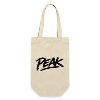 Peak Trend - Geschenkbeutel für Flaschen - Natur - Vorne