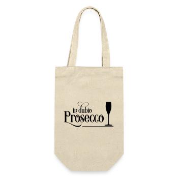 Prosecco - Gift Bag for Bottles - nature - Front