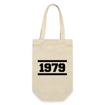 1979 - Geschenkbeutel für Flaschen - Natur - Vorne
