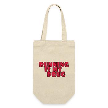 Running / Jogging / Run / Trail / Sport - Gift Bag for Bottles - nature - Front