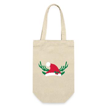 Bonnet de Lutin avec un palmier à couteaux et des bois - Sac à bouteille - nature - Devant