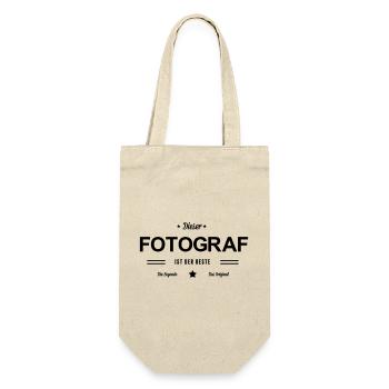 Bester Fotograf - Geschenkbeutel für Flaschen - Natur - Vorne