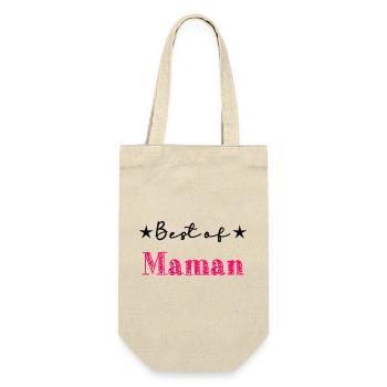 MAMAN,FÊTE DES MÈRES,BONNE FÊTE MAMAN,MERE - Sac à bouteille - nature - Devant