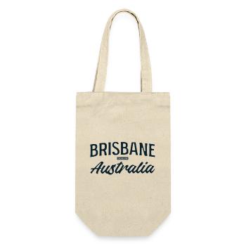 Brisbane Australie Script - Sac à bouteille - nature - Devant