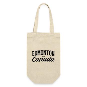 Edmonton, Alberta, Canada – Lettrage vintage - Sac à bouteille - nature - Devant