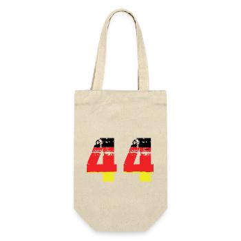 44 Number Germany Jersey - Gift Bag for Bottles - nature - Front