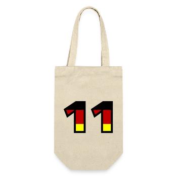 11 Number Germany Jersey - Gift Bag for Bottles - nature - Front