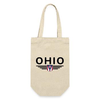 Ohio Fan T-Shirt – Must-Have für Fans - Geschenkbeutel für Flaschen - Natur - Vorne