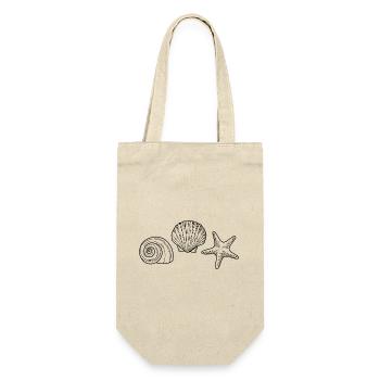 Coquillage, Étoile De Mer, Escargot - Sac à bouteille - nature - Devant