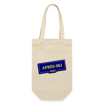 Après-ski 2026 - Gift Bag for Bottles - nature - Front