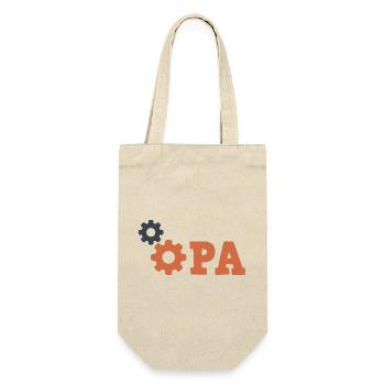 Grandpa Gear Repair - Mechanic Repair Car - Gift Bag for Bottles - nature - Front