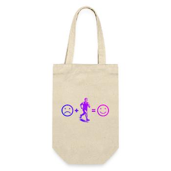 Characterful running design - Gift Bag for Bottles - nature - Front
