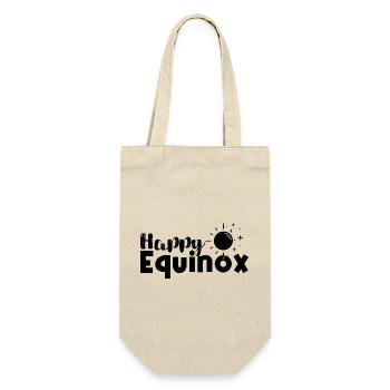 Happy Equinox Easter Ostara Blessings - Gift Bag for Bottles - nature - Front