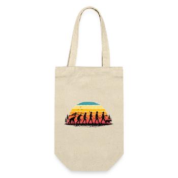 Dog Walker Gift for Dog Trainer - Gift Bag for Bottles - nature - Front