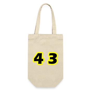 43 Number symbol - Gift Bag for Bottles - nature - Front