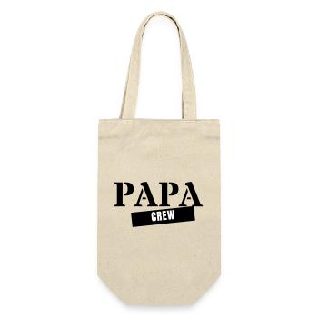 Équipe du Papa - Look assorti à la fête des pères en famille - Sac à bouteille - nature - Devant