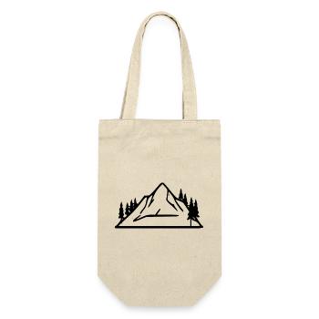 Cadeau d’alpinisme en randonnée en montagne - Sac à bouteille - nature - Devant