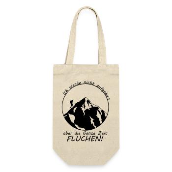 Hiking saying - Gift Bag for Bottles - nature - Front