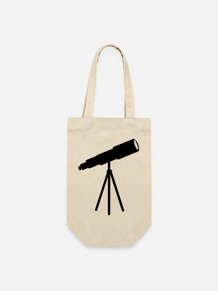 Sterngucker-Teleskop - Geschenkbeutel für Flaschen - Natur