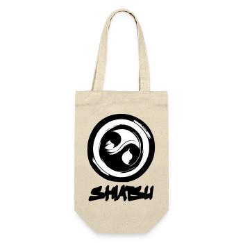 Shiatsu Yoga Meditation Massage Buddha Vector 2 - Gift Bag for Bottles - nature - Front