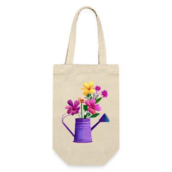 Gardener, hobby gardener, nursery, gardening, gardening, garden - Gift Bag for Bottles - nature - Front