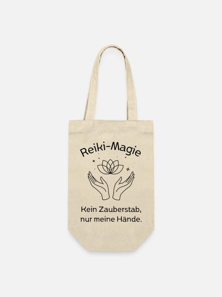 Reiki Magie Geschenk Reiki Lehrer - Geschenkbeutel für Flaschen - Natur