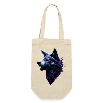 Wolf - Gift Bag for Bottles - nature - Front