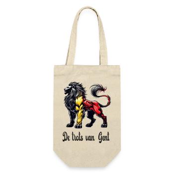 Motif du drapeau lion de Gand - Sac à bouteille - nature - Devant