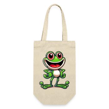 Frog - Gift Bag for Bottles - nature - Front
