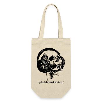 Sound of silence - Geschenkbeutel für Flaschen - Natur - Vorne