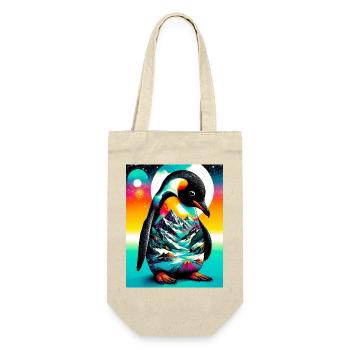 pingouin - Sac à bouteille - nature - Devant