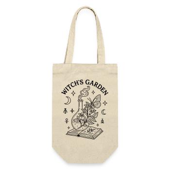 Spell Witch Book Garden - Gift Bag for Bottles - nature - Front